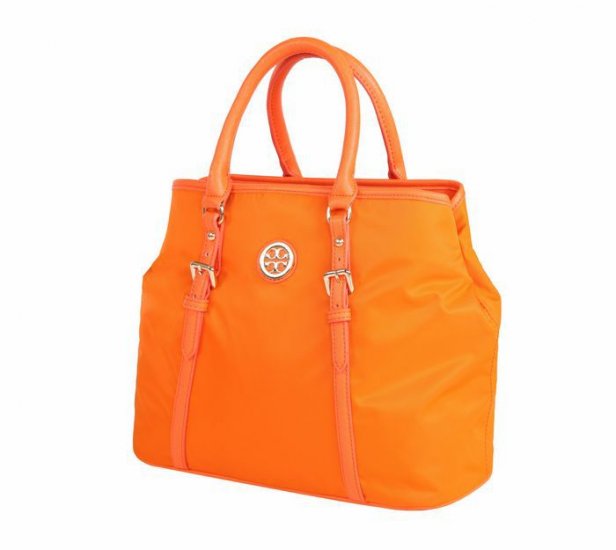 2014 Cool Tory Burch Nylon Orange Tote Bags